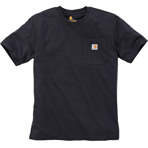 CARHARTT WORKWEAR POCKET T-SHIRT BLACK