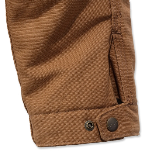 CARHARTT DUCK DETROIT JACKET BROWN