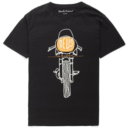 DEUS Frontal Matchless Tee - Black