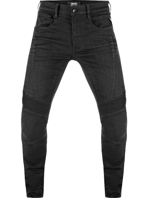 REPLAY FENDER MOTORCYCLE JEANS BLACK