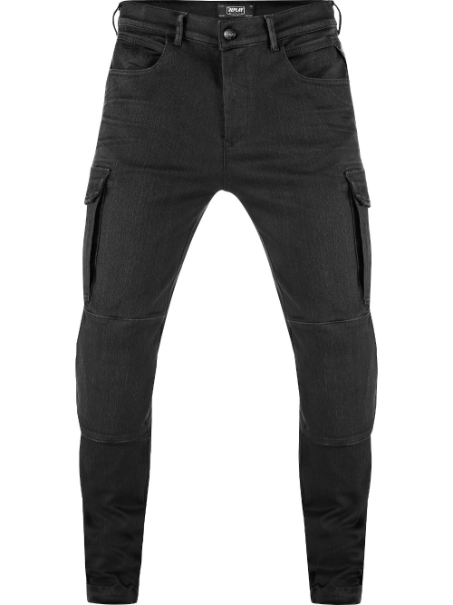 REPLAY SHIFT MOTORCYCLE JEANS BLACK