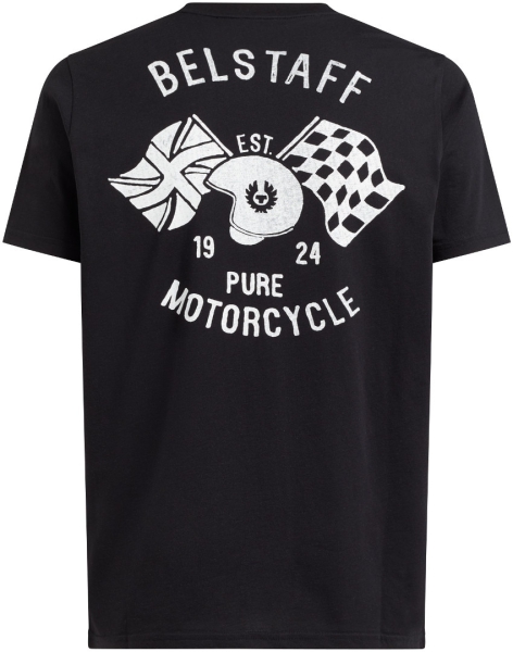 BELSTAFF MCCALLEN T-SHIRT OFF BLACK