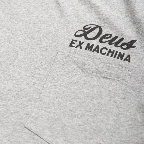 DEUS Milano Address Tee - Grey