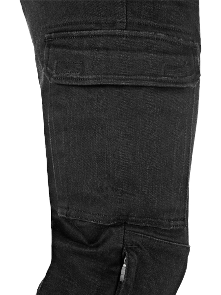 REPLAY SHIFT MOTORCYCLE JEANS BLACK