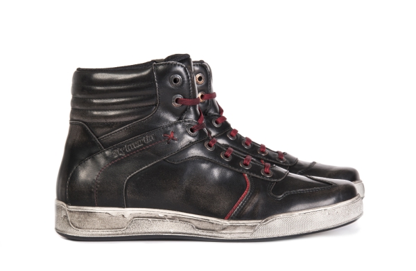 Iron Stylmartin Motorrad Sneaker in schwarz